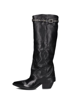 Cowboy/Biker boots - zwart