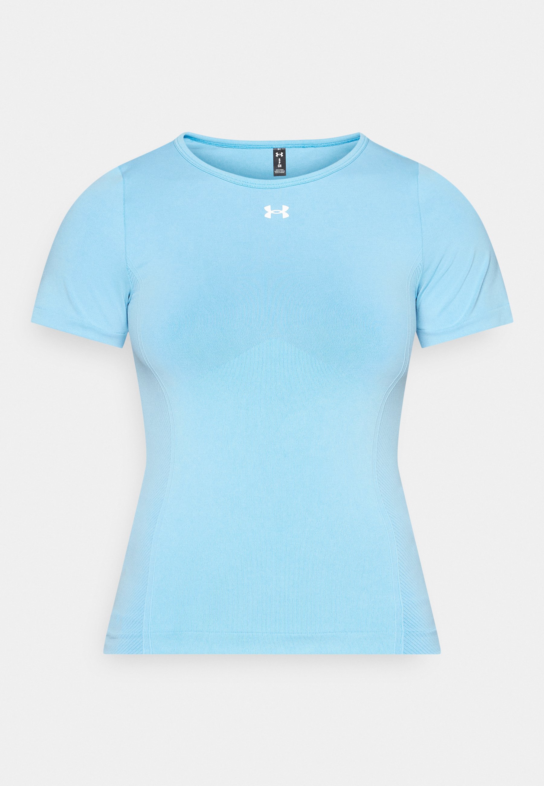 売れ筋商品|||アンダーアーマー Tシャツ レディース トップス VANISH SEAMLESS WASHED  - Basic T-shirt - ether blue/white Under Armour VANISH SEAMLESS WASHED - T-shirt basic - ether