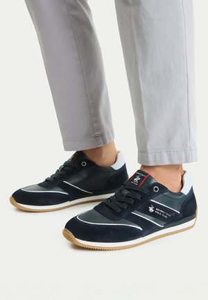 Beverly Hills Polo Club, BEVERLY HILLS POLO CLUB SNEAKERS MEN'S NAVY 5907964013518 - Sneakers laag - navy