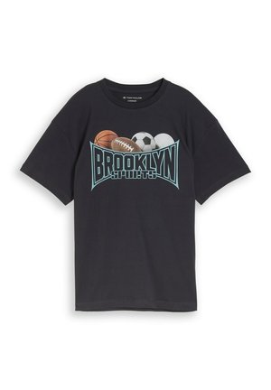 OVERSIZE - T-shirt z nadrukiem