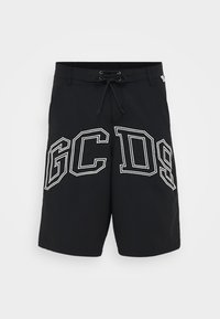 GCDS ESSENTIALS LOUNGE LOGO Swimming shorts black