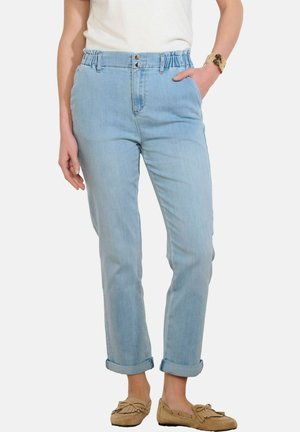 PAPERBAG HIGH WAIST   - Kitsenevad teksad - blue bleached