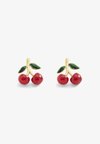 CHERRY CLUSTER STUD - Pendientes - red