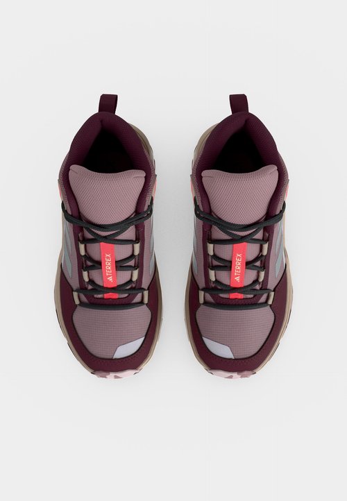 adidas AX4R MID UNISEX - Hiking shoes - magic mauve/reflective silver-coloured/maroon — photo 5