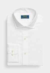 CUSTOM FIT TEXTURED SHIRT - Formalna srajca - white