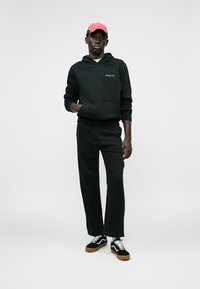 Abercrombie & Fitch PREMIUM SCRIPT LOGO - Sweatshirt - black