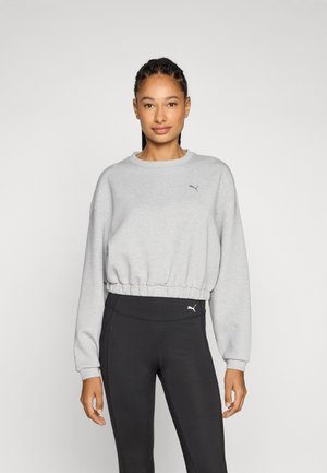 Puma CREW - Sweatshirt - light gray heather