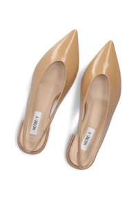 Notre-V Slingback ballerina´s - bruflex cream