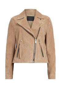 AllSaints DALBY BIKER - Skinnjacka - pale tan brown