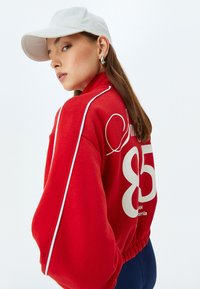 Koton BACK PRINTED  - Sweatjakke - red