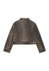 Creamie Jeansjacke - brown leo