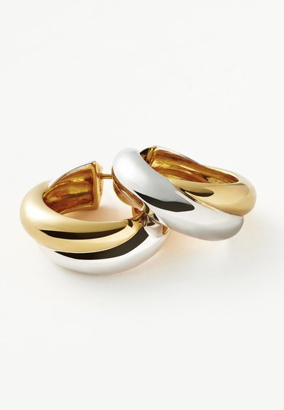 Missoma LUCY WILLIAMS CHUNKY - Ohrringe - gold-coloured/silver-coloured