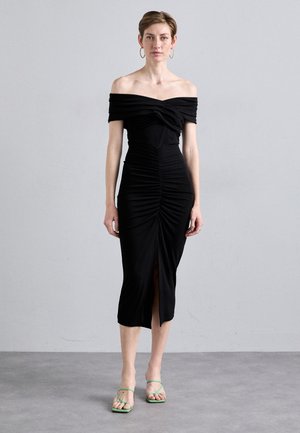 STEPHEN DRESS - Pouzdrové šaty - black