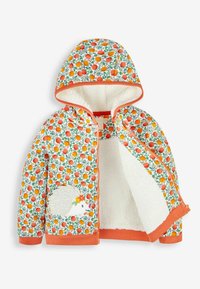 JoJo Maman Bébé HEDGEHOG APPLIQUE COSY  - Cipzáras pulóver - rust