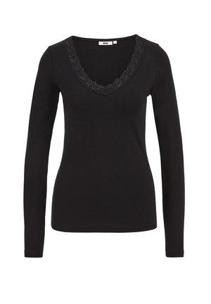 WE Fashion, Maglietta a manica lunga - black