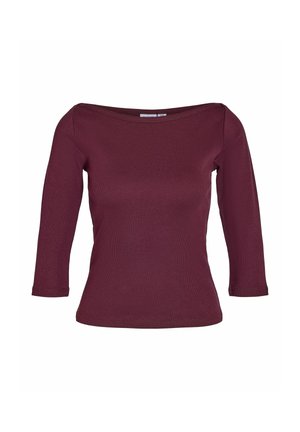 Noisy May, 3/4 SLEEVED BLOUSE NMMAYA - Pikkade varrukatega topp - winetasting