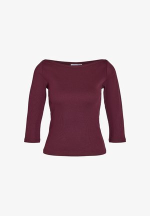 Noisy May, 3/4 SLEEVED BLOUSE NMMAYA - Pikkade varrukatega topp - winetasting