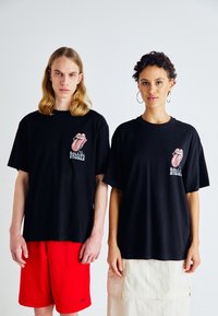 Only & Sons ONSROLLINGSTONES TEE UNISEX - Tričko s potlačou - black