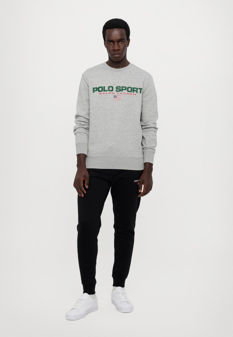 Polo Ralph Lauren POLO SPORT SWEATSHIRT UNISEX - Mikina - andover heather/forest green