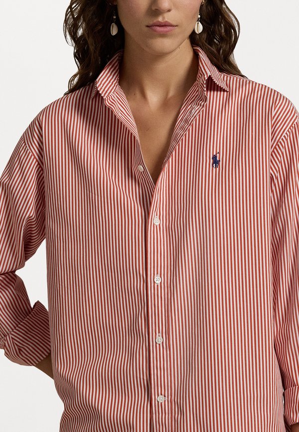 RELAXED FIT STRIPED COTTON SHIRT - Button-down blouse2