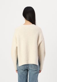 ONLY ONLMOON LIFE SLIT - Pulóver - whitecap gray