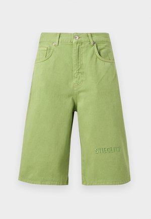 ALEXIO - Jeansshort - green
