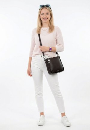 SURI FREY UMHÄNGE - Ülerinna-kott - brown