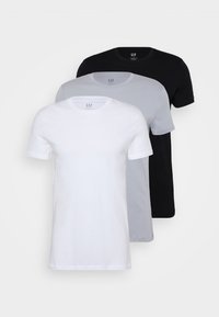 CREW 3 PACK - Apakškrekls - grey/white/black