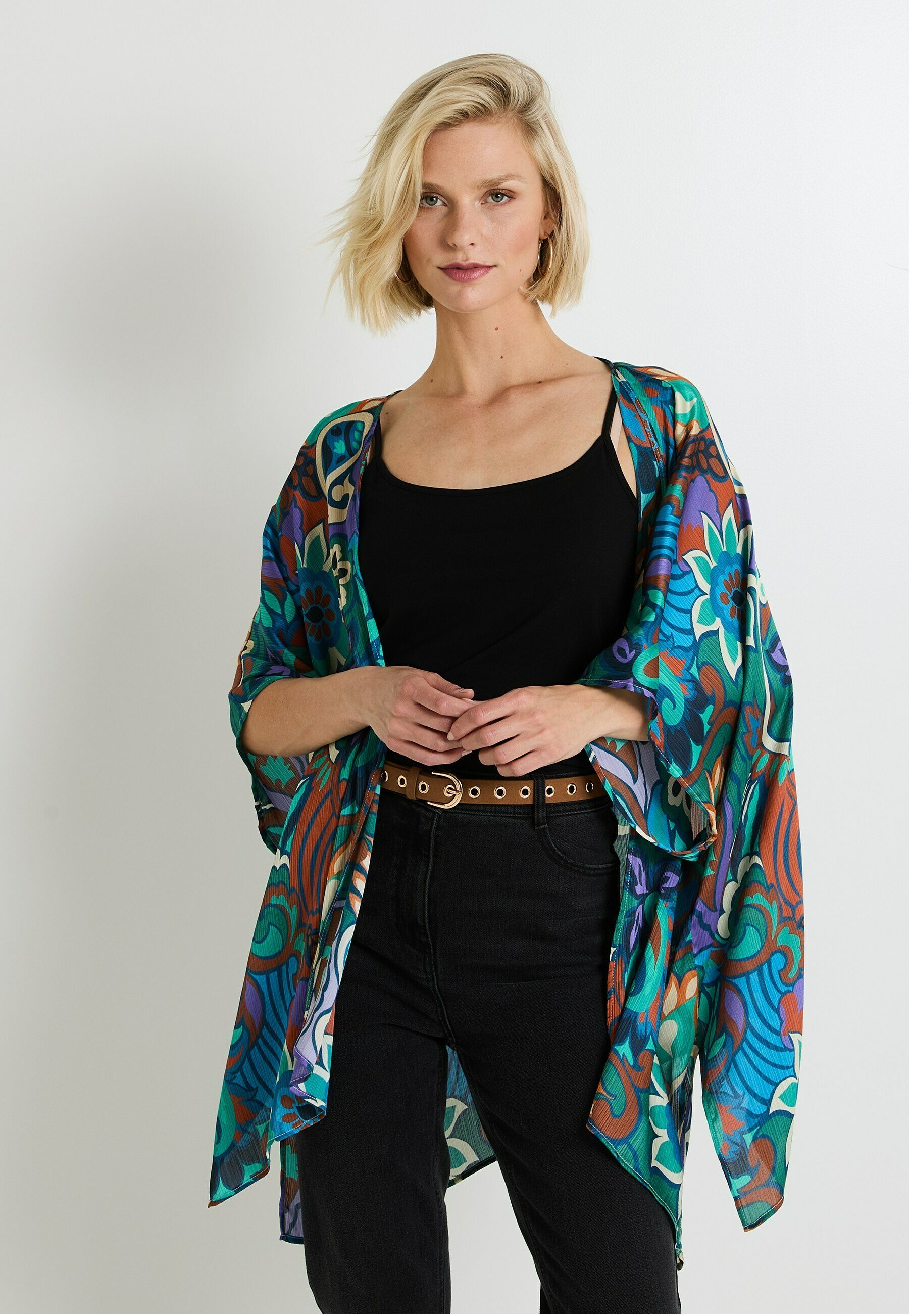 Veste Légère Femme Ma Taille - Taille 44 (XL) - Polyester - Occasion Très Bon état