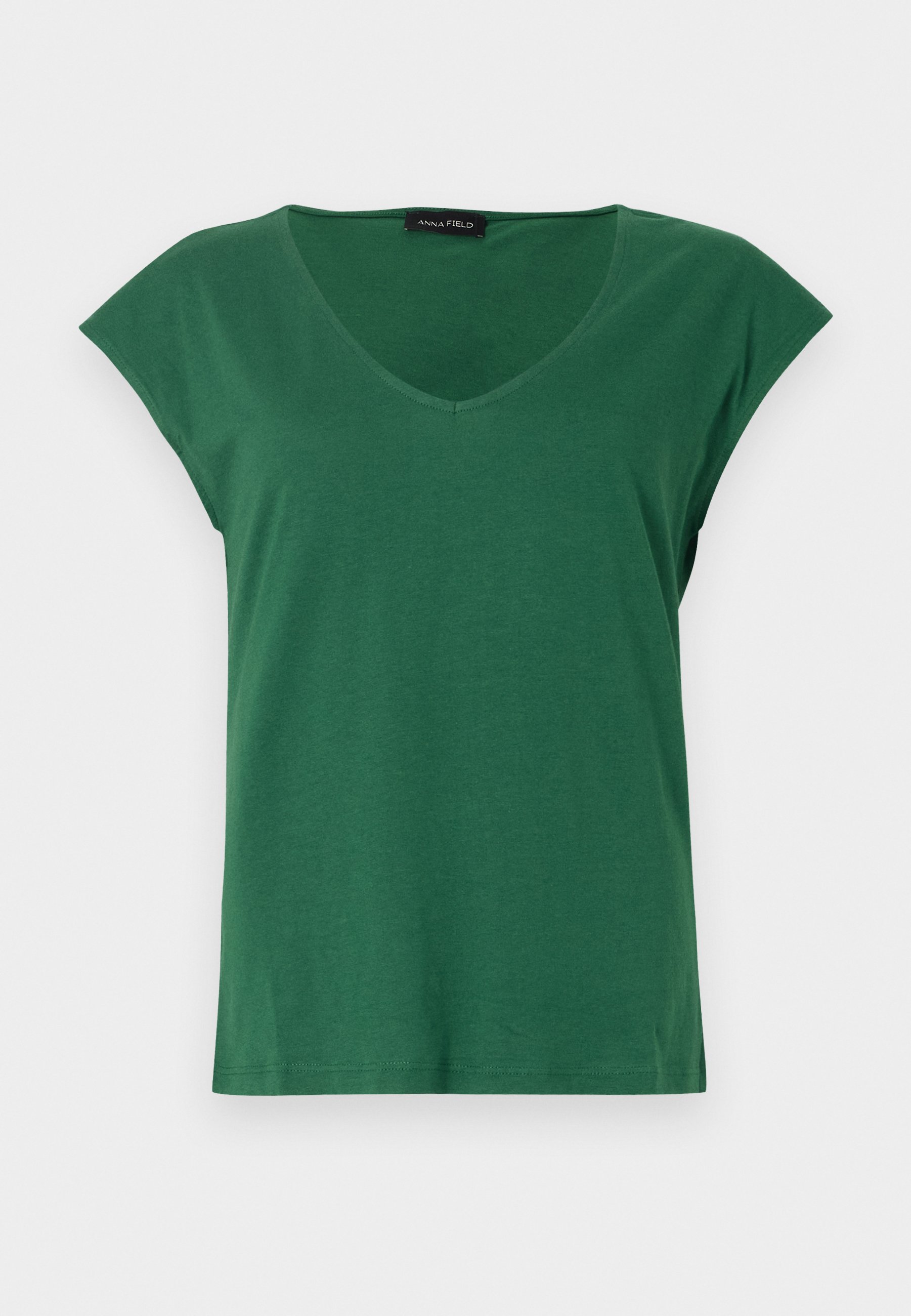 売れ筋商品|||アンナ フィールド Tシャツ レディース トップス Basic T-shirt - dark green Anna Field by Zalando T-shirt basique - dark green/vert