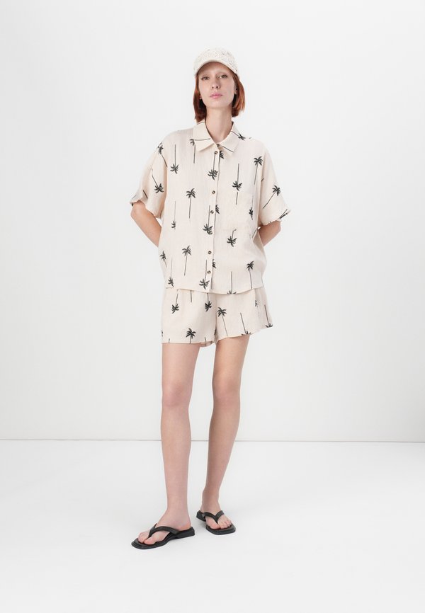 NMPALMA BOXY SHIRT - Button-down blouse - birch2