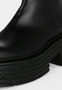 AGL LIGNES LOWBOOT - Κλασικές μπότες αστραγάλου - nero/nero
