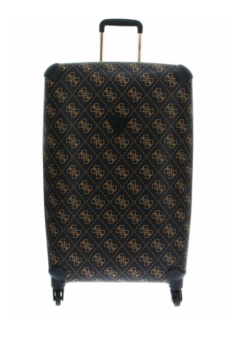 Guess BERTA EXPANDABLE Wheeled suitcase brown logo/dark brown Zalando
