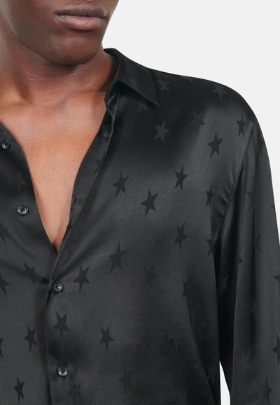 The Kooples CHEMISE JACQUARD À ÉTOILES THE KOOPLES CHEMISE - Chemisier - black