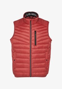 Unausgewählt, mohnrot