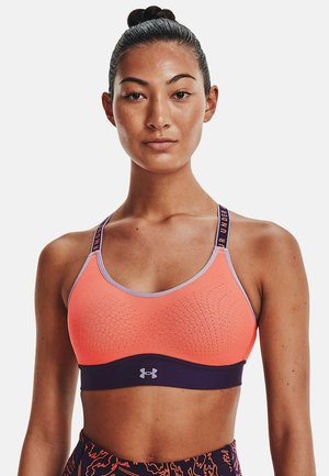 Medium support sports bra - orange