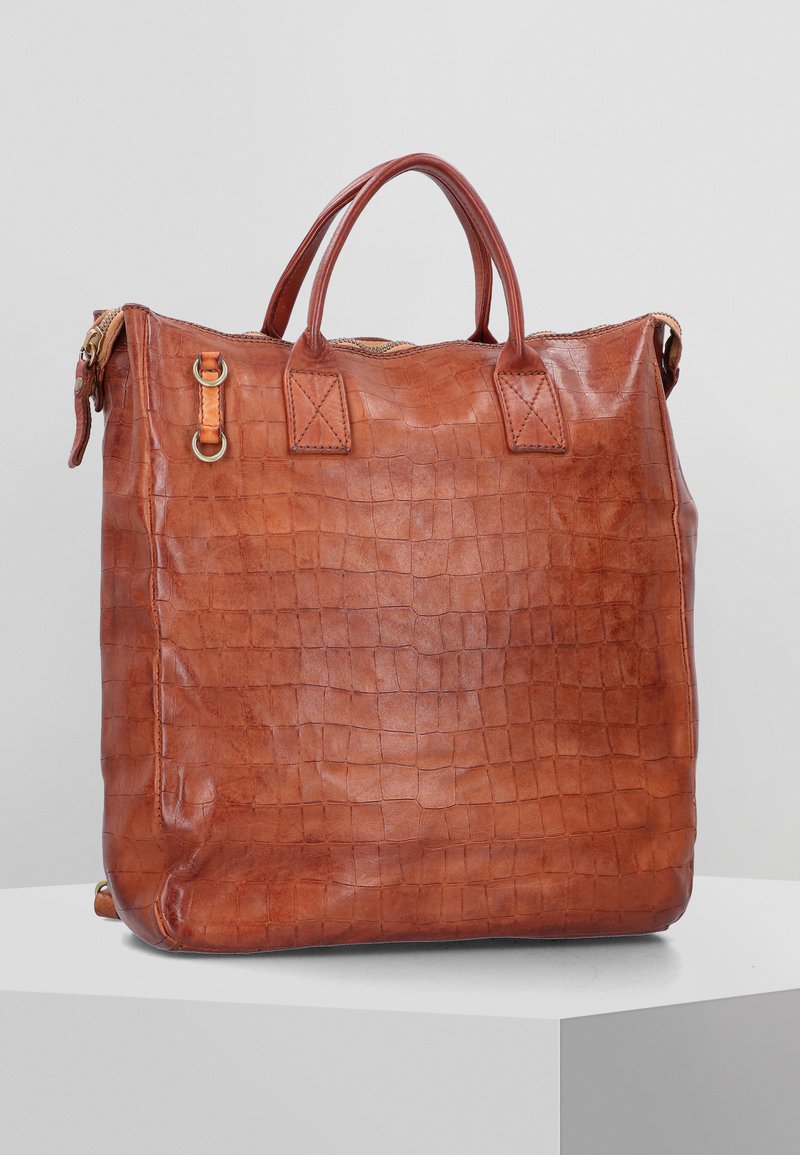 Campomaggi Sac à dos - camou cognac/vert