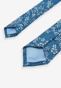Next SAGE WITH FLORAL SET - Pañuelo de bolsillo - navy blue floral light blue
