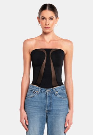 SWIRL TUBE - Top - black