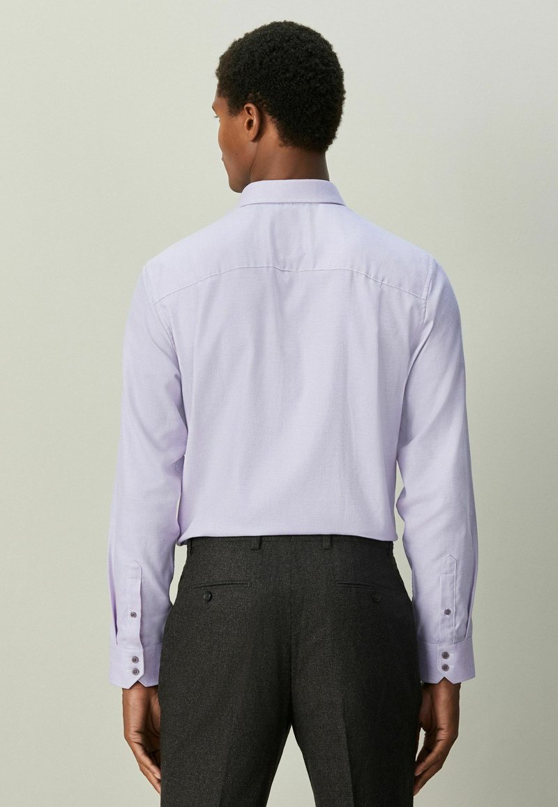 Next REGULAR FIT - TEXTURED LONG SLEEVE WITH TRIM - Formal shirt - lilac/ purple