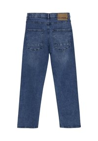 Indian Blue jeans BAGGY - Jeans Straight Leg - blue grey denim