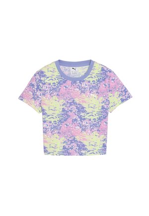 T-shirt con stampa - intense lavender