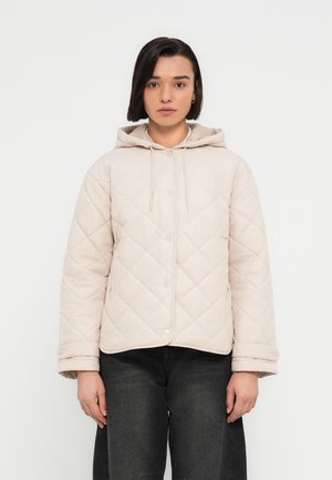 ONLJULIET QUILTED HOOD JACKET - Veste mi-saison - pumice stone