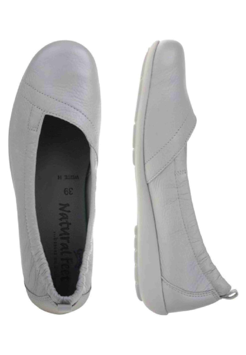 Damen Klassische Ballerinas | Natural Feet POLINA Klassischer Ballerina grau/hellgrau - XQ61421 Damen Klassische Ballerinas | Natural Feet POLINA Klassischer Ballerina grau/hellgrau - XQ61421