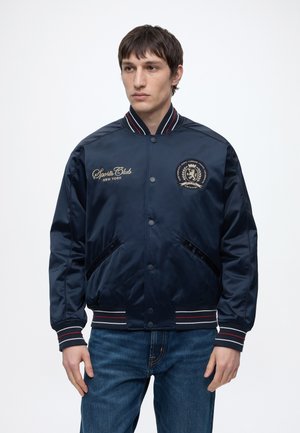 Tommy Jeans SOUVENIR BOMBER JACKET - Bomberjacke - dark night navy