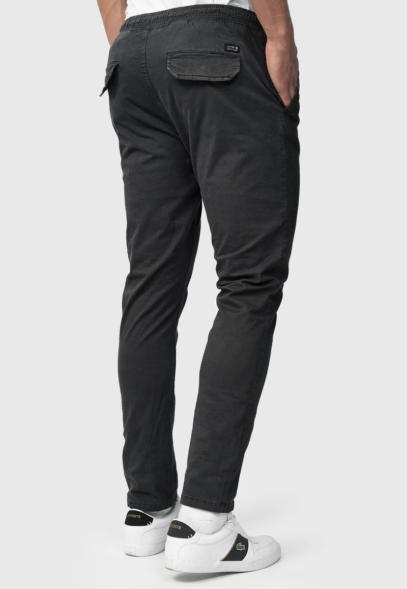 Herren Chinos | INDICODE JEANS OSBORNE Stoffhose black/schwarz - SL44325 Herren Chinos | INDICODE JEANS OSBORNE Stoffhose black/schwarz - SL44325