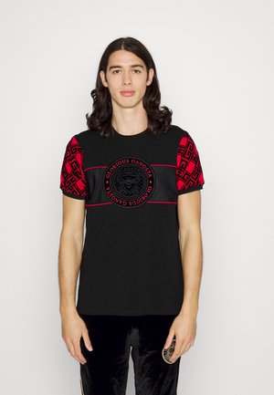 MARCO - T-shirt con stampa - black/red