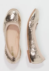Buffalo Ballerine pieghevoli - gold-coloured
