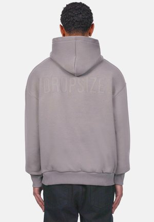 HEAVY PRINT  - Hoodie - grey flannel
