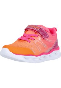 ZIGZAG LAMPAYA  - Lær-at-gå-sko - pink glo